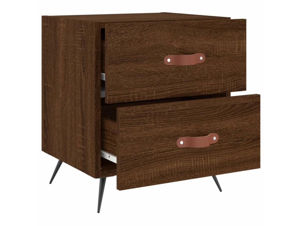 Estructura de cama con cabecero madera maciza - Image 2