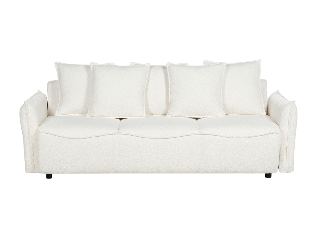 Sofá cama KRAMA Blanco Bouclé - Image 4