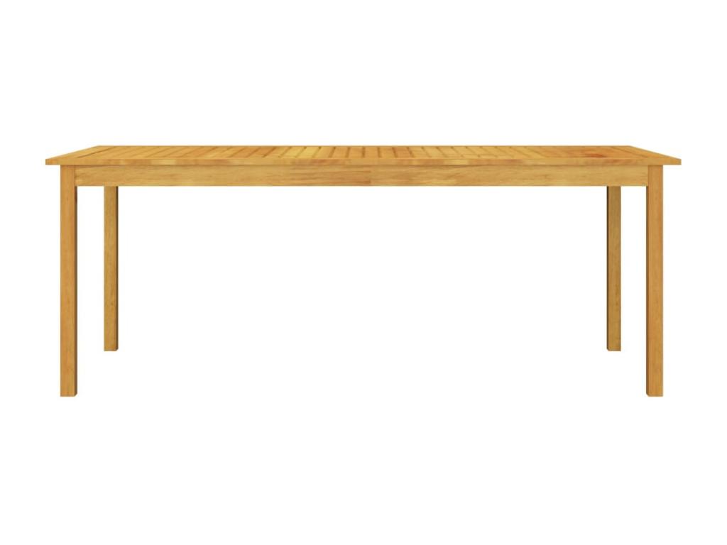 Juego de comedor de jardín de 7 piezas gris - Image 3